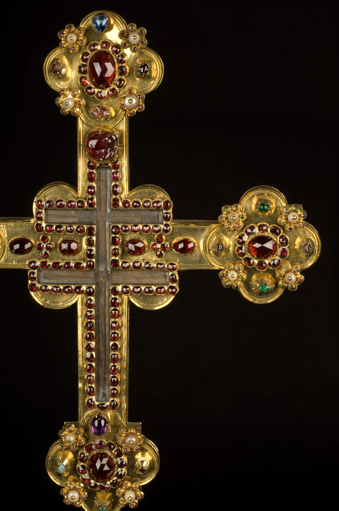 Detail des Ottokarkreuzes aus dem 13. Jahrhundert
